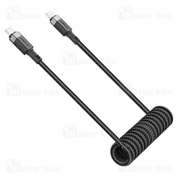 کابل Type-C به Type-C فنری ایس فست ACEFAST C14-03