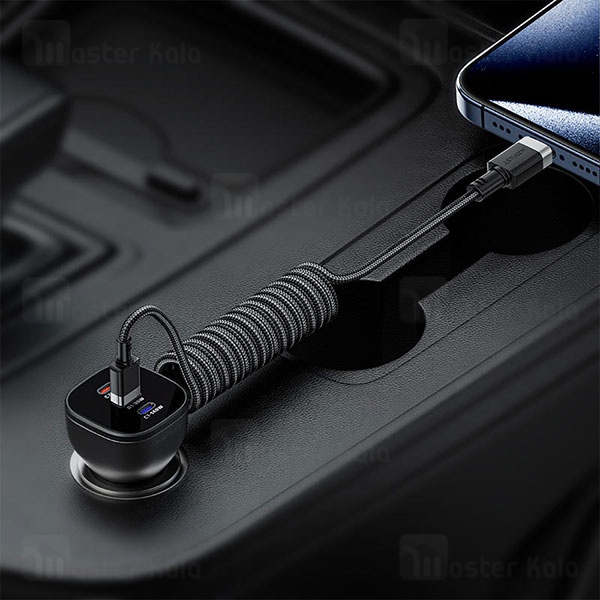 کابل Type-C فنری ایس فست ACEFAST C14-04