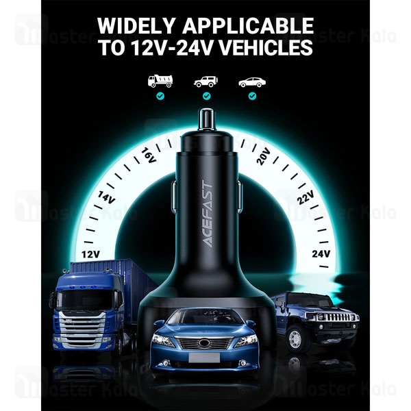 شارژر فندکی ایس فست ACEFAST B5 توان 101 وات