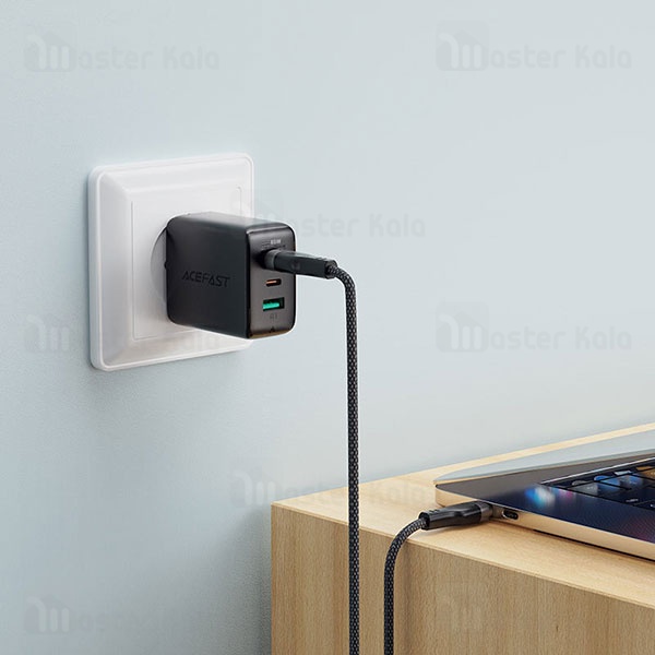 کابل فنری مگنتی Type-C به Type-C ایس فست ACEFAST C11-03