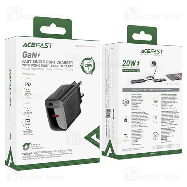 شارژر دیواری ایس فست ACEFAST A82 PD20W Fast Charger