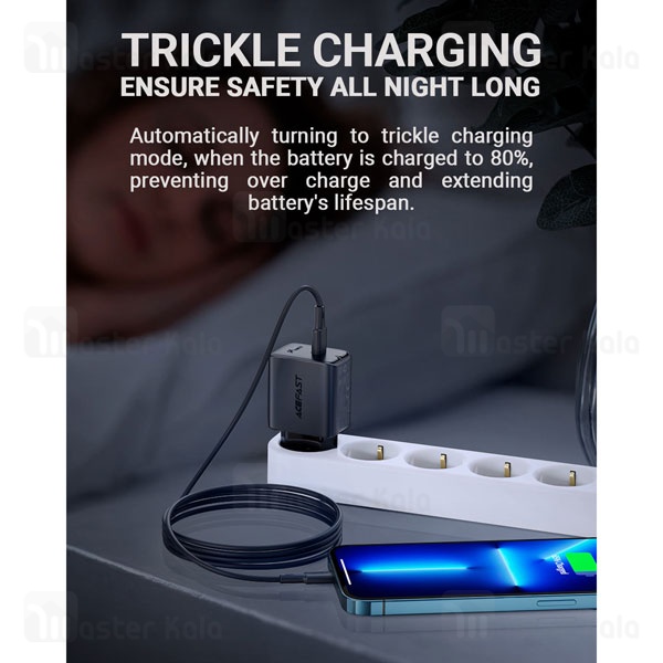 شارژر دیواری ایس فست ACEFAST A1 توان 20 وات