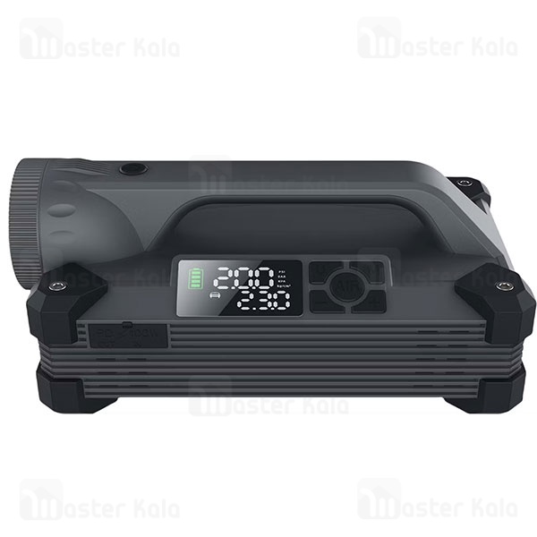 پاوربانک 24000 و کمپرسور باد و جامپ استارتر خودرو گرین لاین Green Lion JX66 Jump Starter GNJX66JSTGY