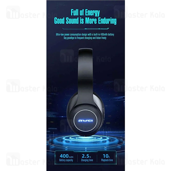 هدفون بلوتوث اوی Awei A200BL رم خور