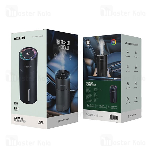دستگاه بخور سرد و رطوبت ساز گرین لاین Green Lion Air Mist Humidifier GNAIRMSTBK