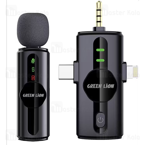 میکروفون بی سیم گرین لاین Green Lion GM-79X GNGM79XMICBK