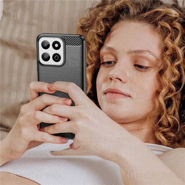 قاب فیبر کربنی هانر Honor X7c Rugged Armor Fiber Carbon