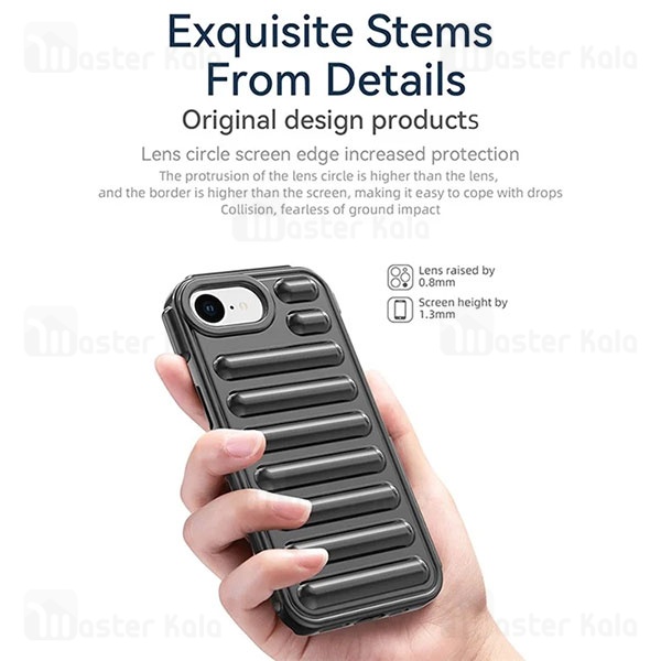 قاب پافر ضد ضربه آیفون Apple iPhone 16e TPU Capsule Shockproof