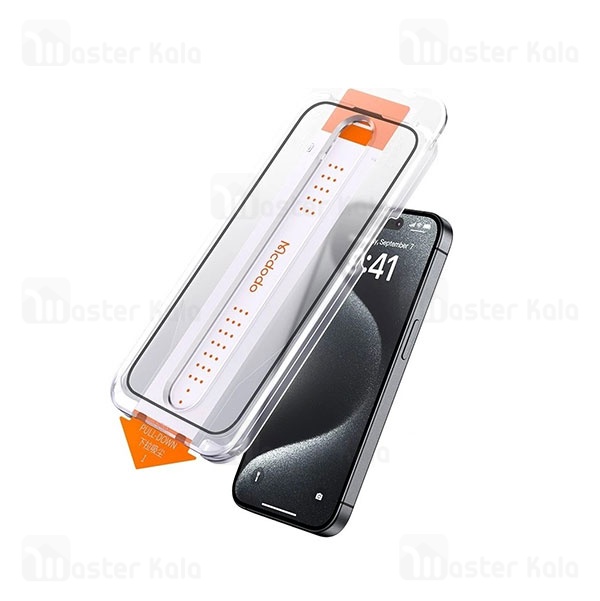 گلس تمام صفحه تمام چسب مک دودو Apple iPhone 16 Mcdodo PF-6860 Tempared Glass