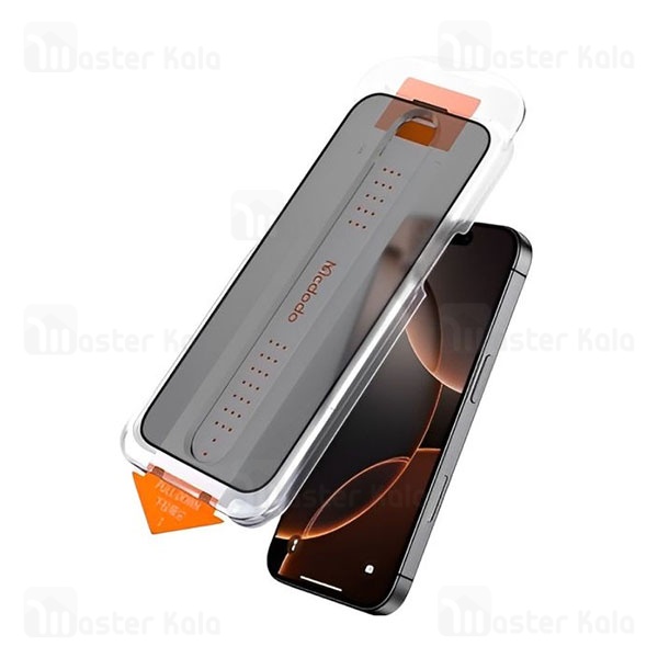 گلس حریم شخصی تمام صفحه تمام چسب مک دودو Apple iPhone 16 Pro Max Mcdodo PF-6867 Privacy Protector