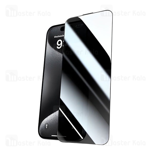 گلس حریم شخصی تمام صفحه تمام چسب مک دودو Apple iPhone 16 Pro Max Mcdodo PF-6867 Privacy Protector
