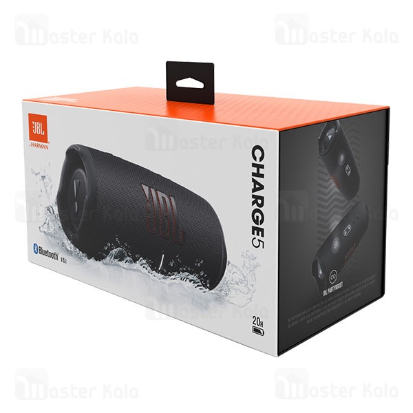 اسپیکر بلوتوث جی بی ال JBL Charge 5 توان 40 وات