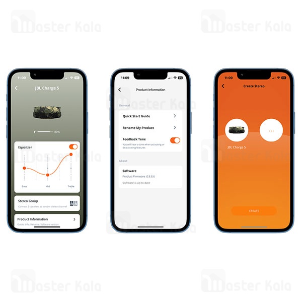اسپیکر بلوتوث جی بی ال JBL Charge 5 توان 40 وات