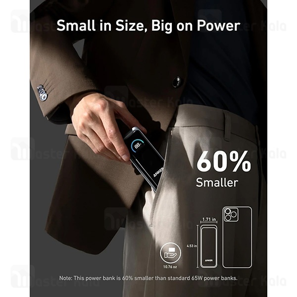 پاوربانک 9600 انکر Anker A1339 Prime Power Bank توان 65 وات