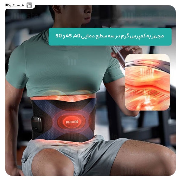 ماساژور کمر و شکم فیلیپس Philips PPM4331