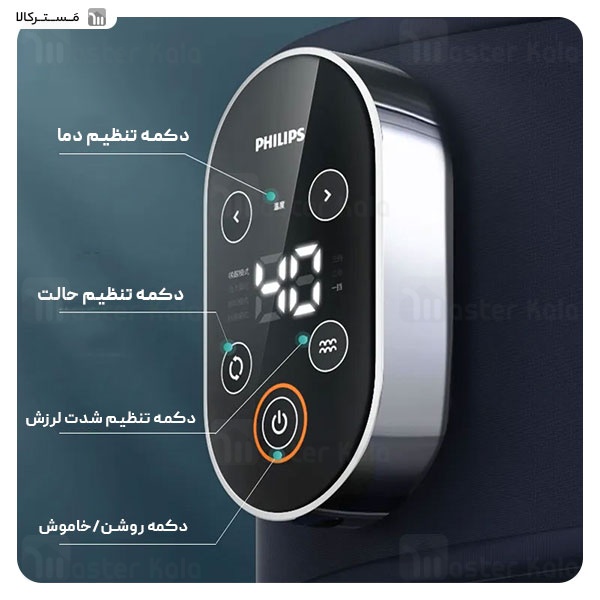 ماساژور کمر و شکم فیلیپس Philips PPM7201B