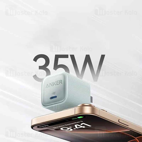 شارژر دیواری فست شارژ انکر Anker A2339 Nano IQ توان 35 وات