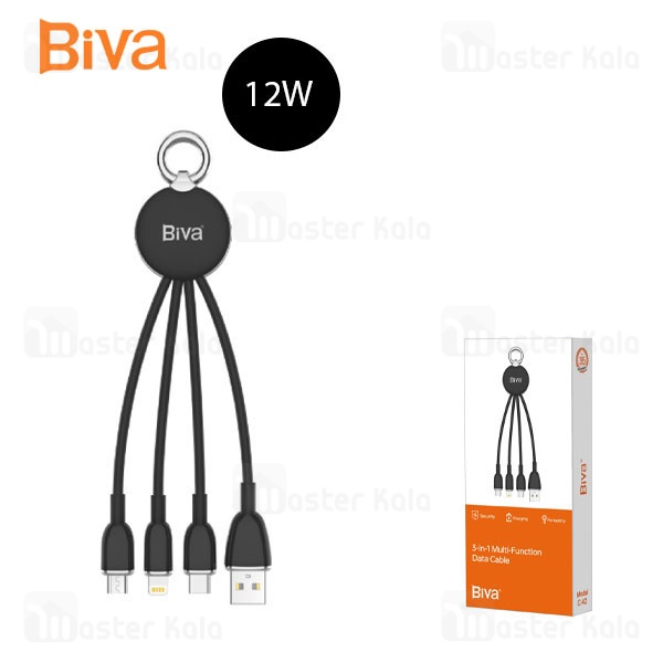 کابل سه سر بیوا Biva C-42 طول 15 سانتی متر توان 12 وات