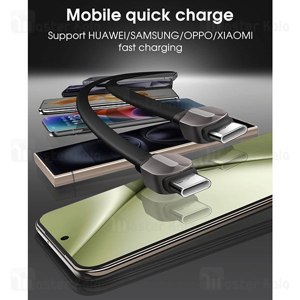 کابل Type C به Type C الدینیو LDNIO LC212c طول 2 متر توان 65 وات