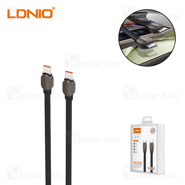 کابل Type C به Type C الدینیو LDNIO LC212c طول 2 متر توان 65 وات