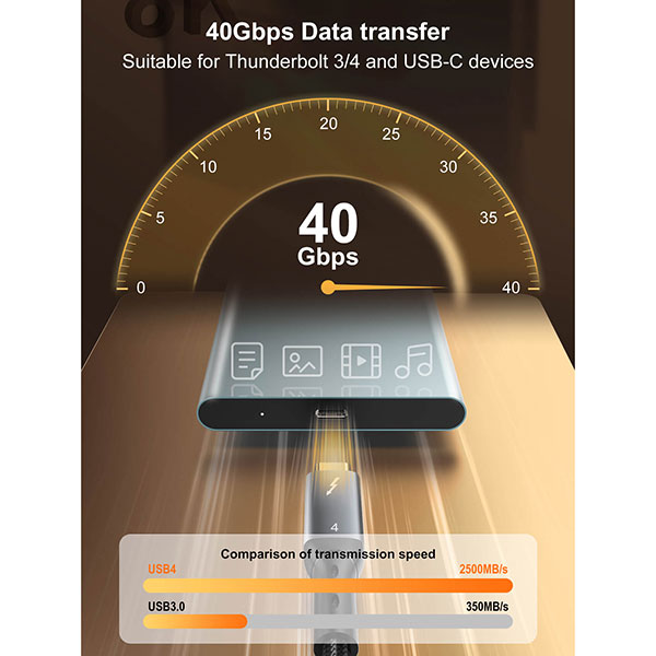 کابل Type C به Type C الدینیو LDNIO TC10c طول 50 سانتی متر توان 240 وات