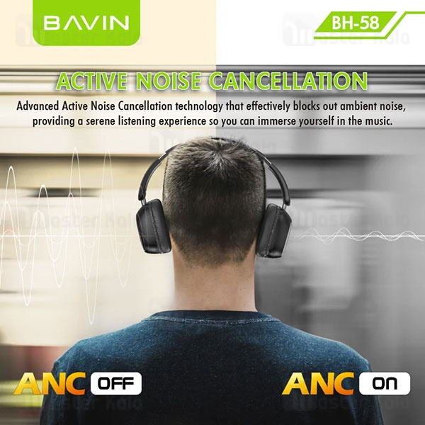 هدفون بلوتوث باوین Bavin BH58