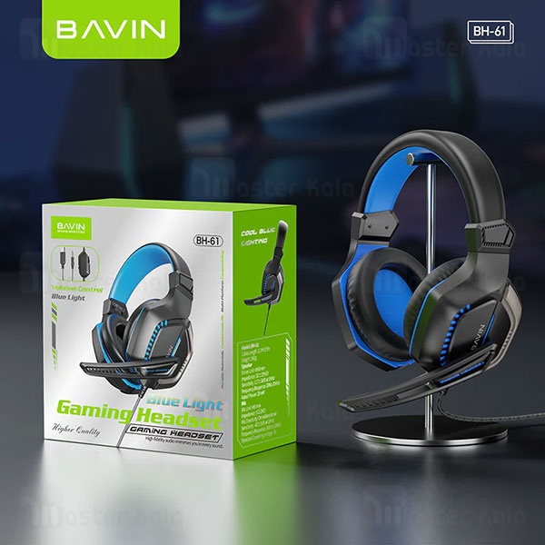 هدفون سیمی گیمینگ باوین Bavin BH61