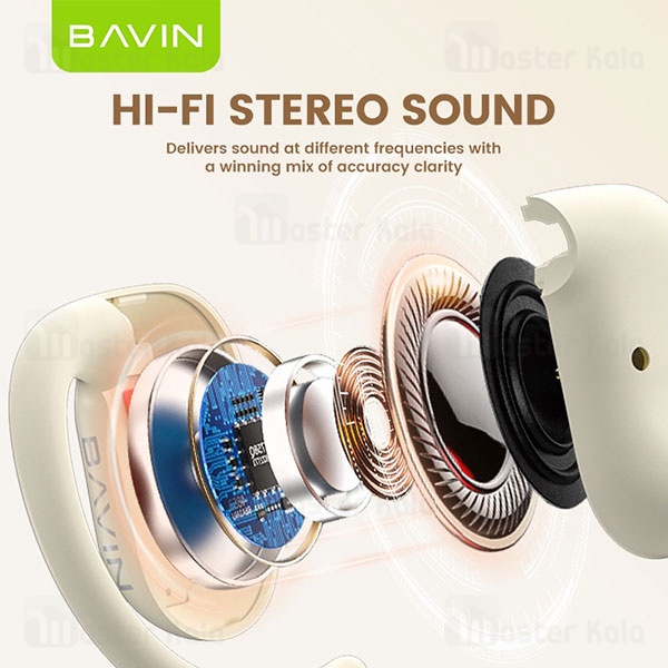  هندزفری بلوتوث باوین Bavin Airpod 67