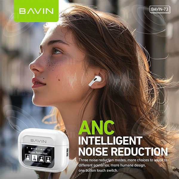 هندزفری بلوتوث باوین Bavin Airpod 73