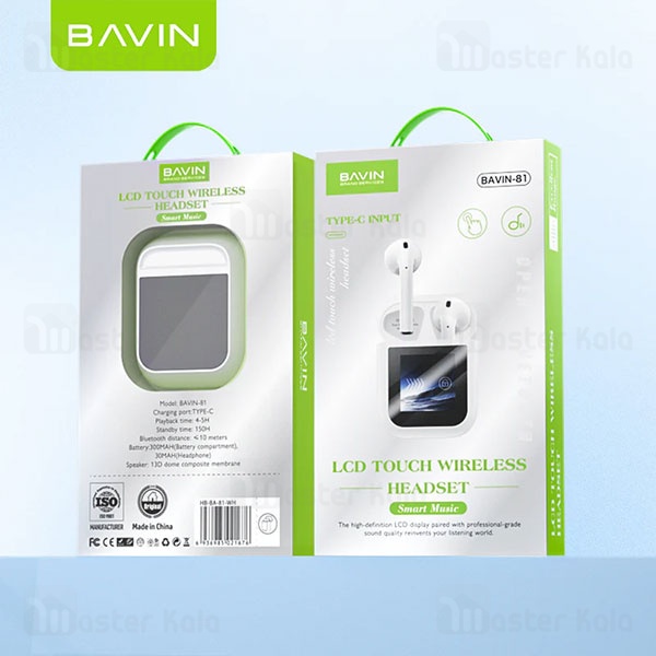 هندزفری بلوتوث باوین Bavin Airpod 81