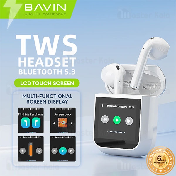هندزفری بلوتوث باوین Bavin Airpod 81