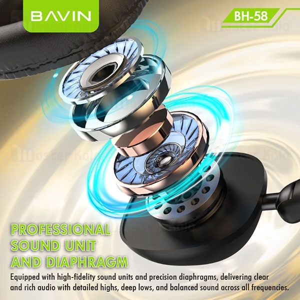 هدفون بلوتوث باوین Bavin BH58