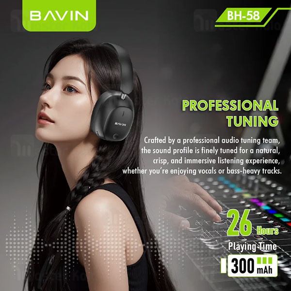 هدفون بلوتوث باوین Bavin BH58
