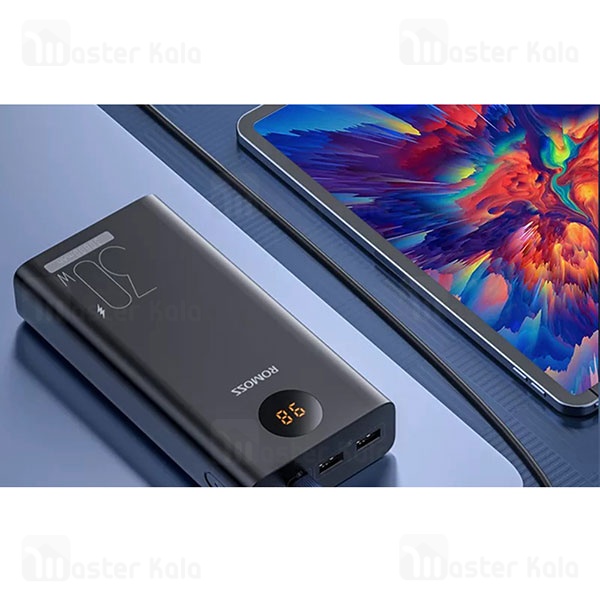پاوربانک 30000 میلی آمپر روموس Romoss PEA30 Powerbank توان 30 وات