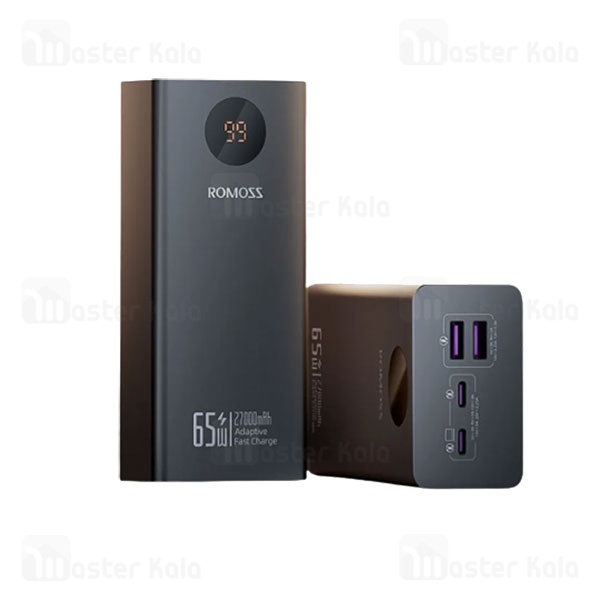 پاوربانک 27000 روموس Romoss PEA27 توان 65 وات