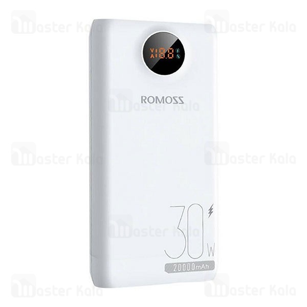 پاوربانک 20000 روموس Romoss 20S Pro توان 30 وات