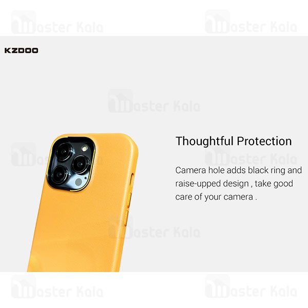 قاب چرمی کی زد دو آیفون Apple iPhone 13 Pro Max KZDOO Noble Collection Case