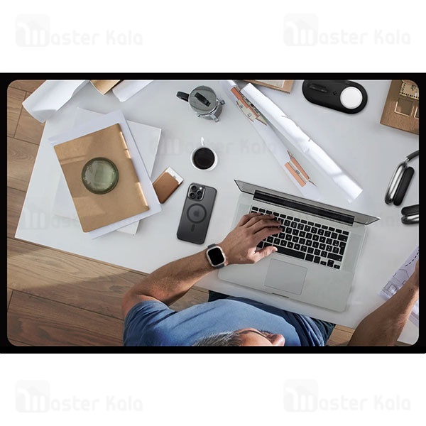 قاب محافظ مگ سیف اسپیگن آیفون Apple iPhone 15 Pro Max Spigen