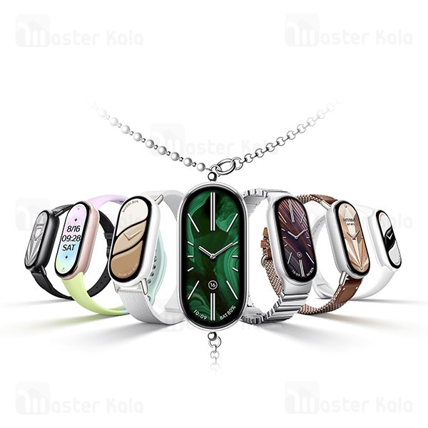 رنگبندی دستبند سلامتی هوشمند شیائومی Xiaomi Mi Band 10 M2459B1 نسخه گلوبال