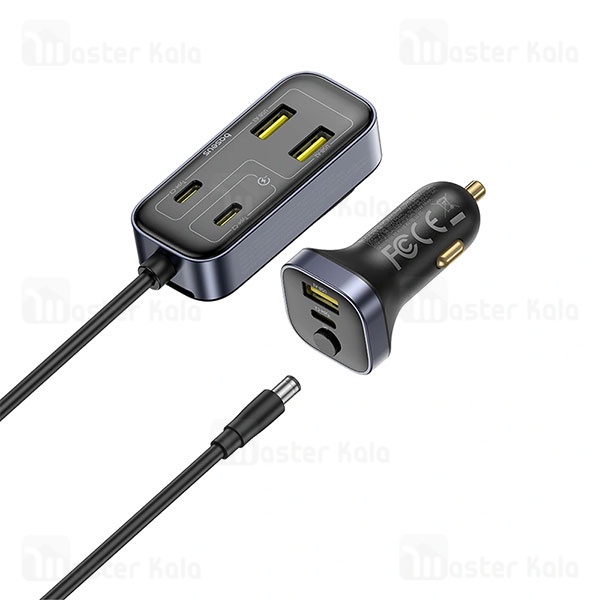 شارژر فندکی بیسوس Baseus In-vehicle BackseatPal L1 Car Charger C00081100121