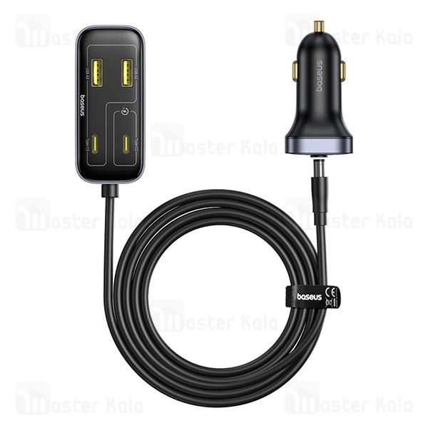 شارژر فندکی بیسوس Baseus In-vehicle BackseatPal L1 Car Charger C00081100121