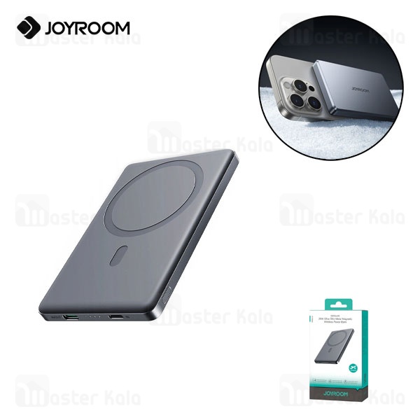پاوربانک وایرلس 5000 مگنتی جویروم Joyroom JR-PBM08 توان 20 وات