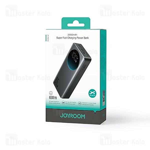 پاوربانک 20000 فست شارژ جویروم Joyroom JR-PBF04 توان 65 وات