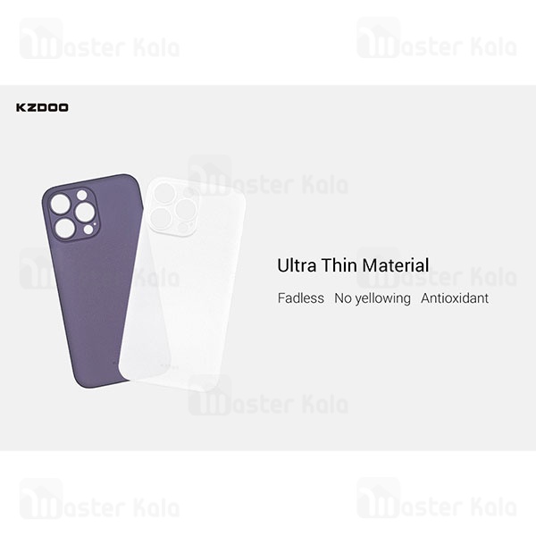 قاب محافظ کی زد دو آیفون Apple iPhone 14 Pro KZDOO Air Skin Case
