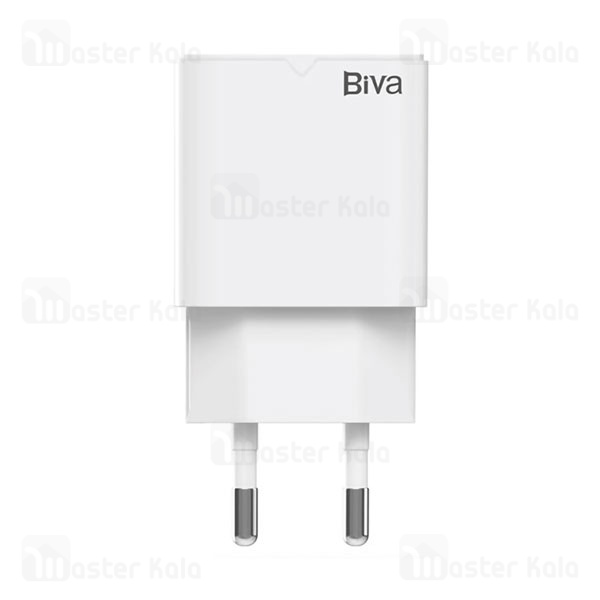 شارژر دیواری بیوا Biva HC-04Q+C توان 18 وات