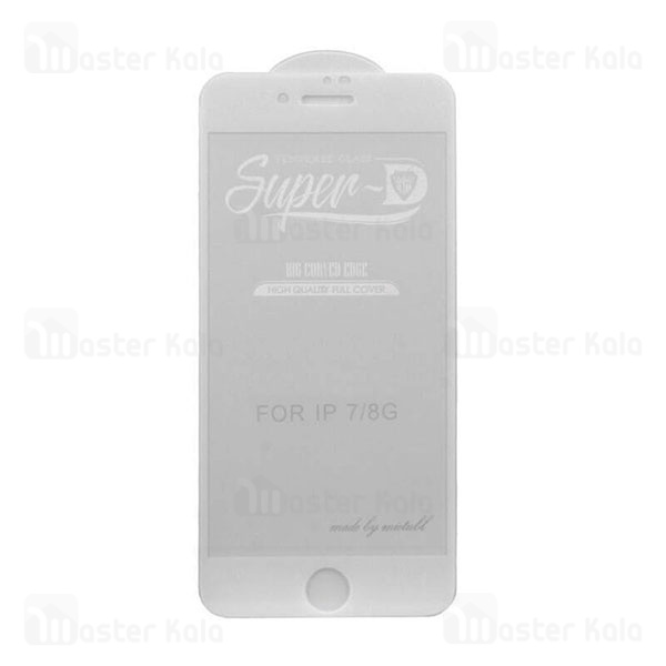 گلس تمام صفحه تمام چسب Apple iPhone 6 / 7 / 8G Super D Mietubl Glass