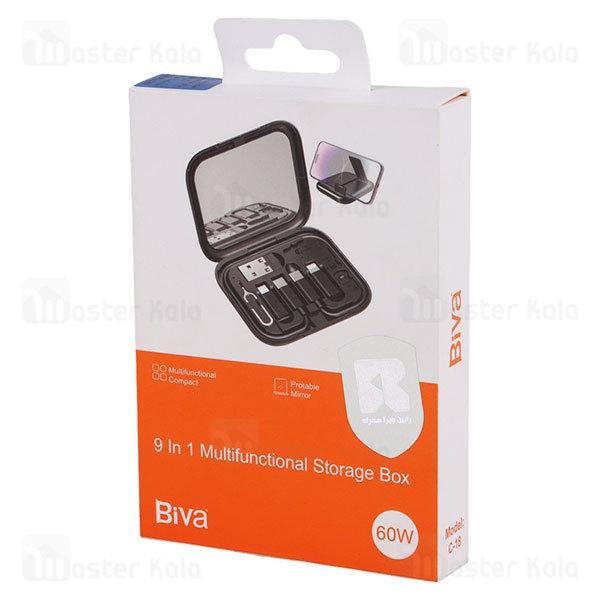 پک کابل چند منظوره بیوا Biva C-18 توان 60 وات همراه استند
