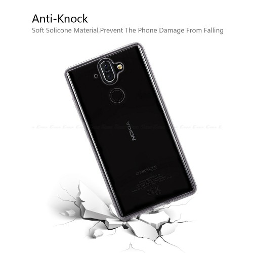 گارد ژله ای Nokia 8 Sirocco Clear Jelly Case