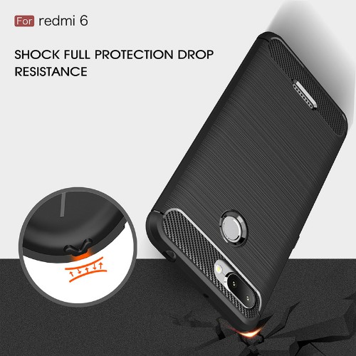 قاب فیبر کربنی Xiaomi Redmi 6 / Redmi 6A Rugged Armor Case