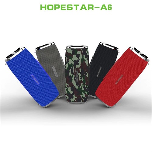 اسپیکر بلوتوث ضد آب و پاوربانک هاپ استار Hopestar A6 Bluetooth Speaker